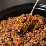 Langzaam Gegaarde Chili con Carne Puur